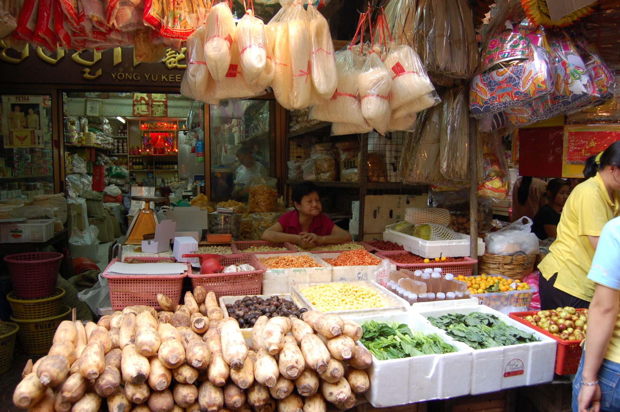 Food market, Bangkok, Thailand