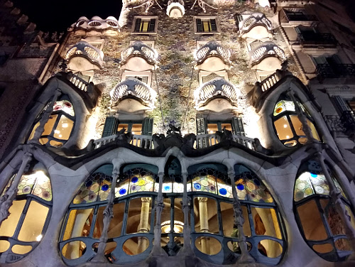 Casa Batlló from the outside, Barcelona